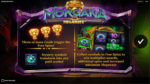 Morgana Megaways Slot Machine