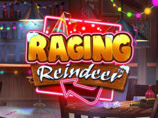 Raging Reindeer iSoftBet Slot Logo