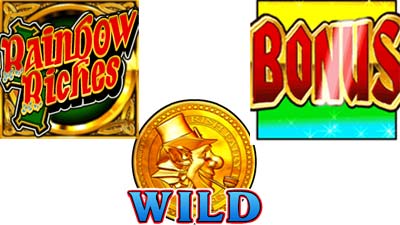 Rainbow Riches Slot Bonus Symbols