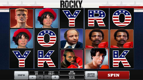 Rocky Online Slot Reels