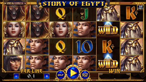 Story of Egypt Slot Reels