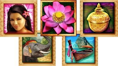 Thai Flower Slots Symbols