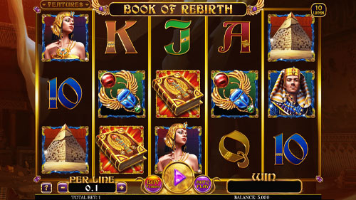 The Book of Rebirth Slot Reels