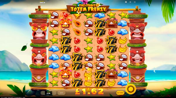 Tiki Fruits Totem Frenzy slot base game