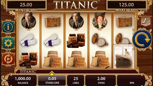 Titanic Slot Online Reels
