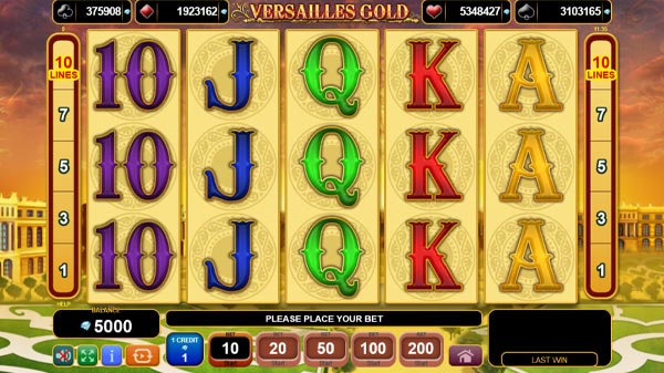 Versailles Gold Slot Online