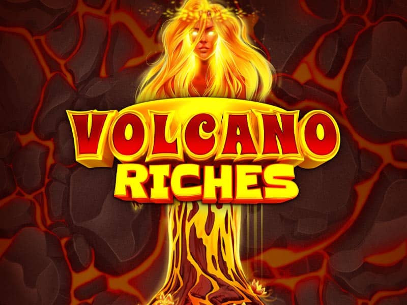 Volcano Riches Quickspin Slot Logo