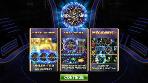Who Wants to Be a Millionaire? Megaways Slot Features