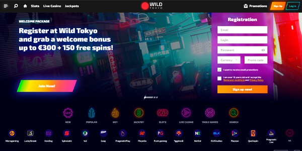 Wild Tokyo Online Casino Review