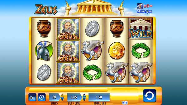 Zeus Slot Online Reels