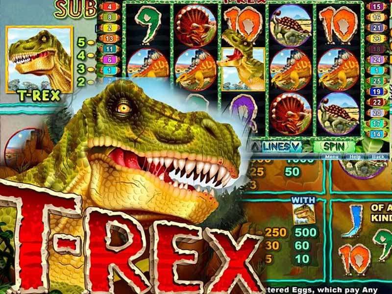 T Rex Slot Free Slot Machine Game By Rtg