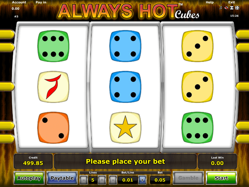 always hot cubes slot machines online in massachusetts