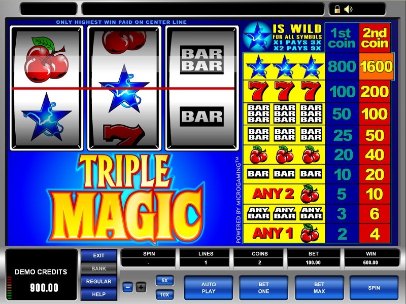Review the Triple Magic Slots with No Download