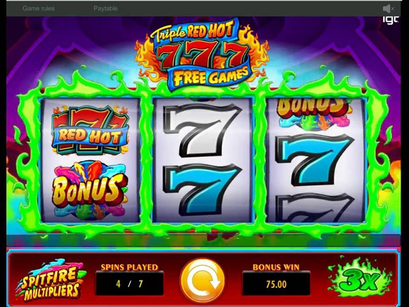 Triple Red Hot 777 Slot | Play Free Online | IGT | Read Review 2021
