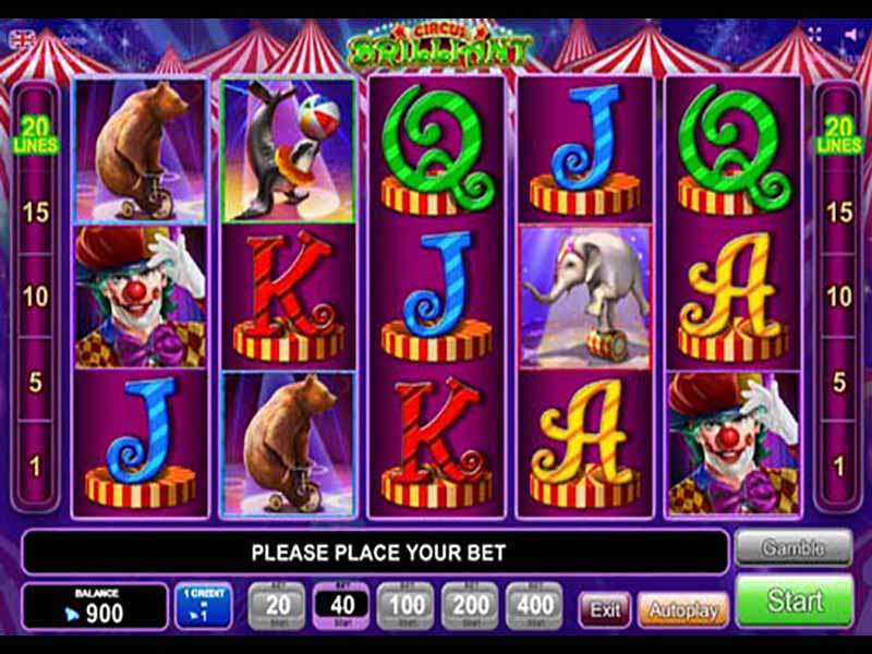 Circus brilliant игровой автомат випнет онлайн казино