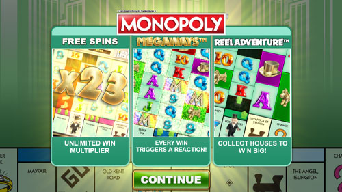 Monopoly Megaways Slot Machine