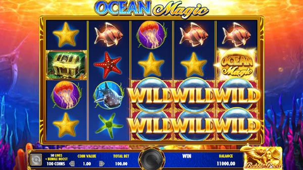 ocean magic slot machine igt