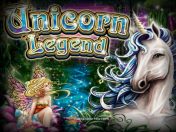 unicorn legend free slot game logo
