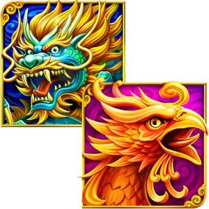Dragon and Phoenix BetSoft Slot Main Characters