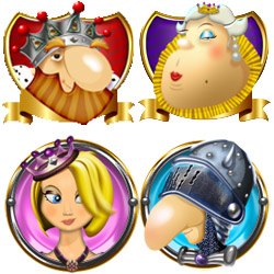 Medieval Money Slot Game Icons